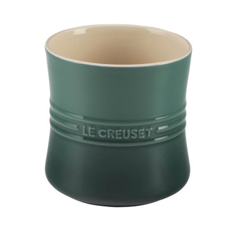 2.75 Quart Enameled Stoneware Utensil Crock