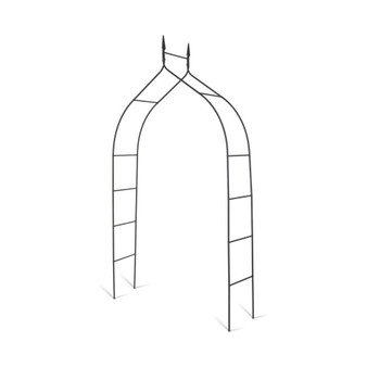8'4'' High x 4'7'' Wide Steel Garden Arch Rose Arbor Climbing Plant Outdoor Garden