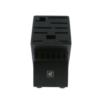 J.A. Henckels Twin Black Rubberwood 16-Slot Knife Block