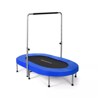 Foldable Trampoline Double Mini Kids Fitness Rebounder