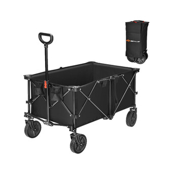Collapsible Folding Wagon Cart Outdoor Utility Garden Trolley Buggy Shopping Toy