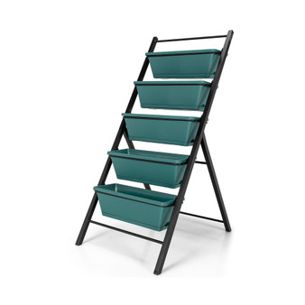 5-tier Vertical Garden Planter Box Elevated Raised Bed
