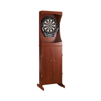 Outlaw Free Standing Dartboard and Cabinet Set