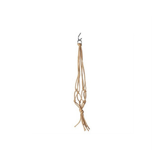 Mini Macrame Hangers - Tan, 18in