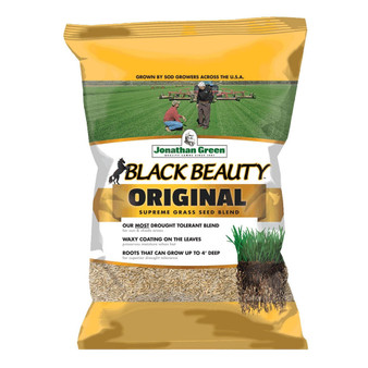 (#10315) Black Beauty Original Grass Seed, 25 lb bag