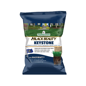 Black Beauty Keystone Pennsylvania Grass Seed Mix, 7lb