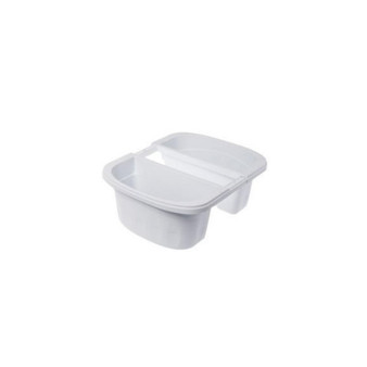 Exports Self-Watering Saddle Railing Planter White 16 Inch