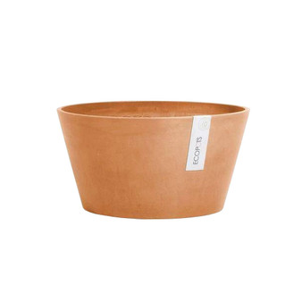 Plastic Frankfurt Flower Pot Planter, Terracotta Color, 11.8"