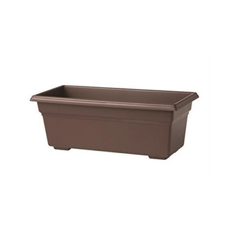 Countryside Flower Box, 30 Inch, Brown