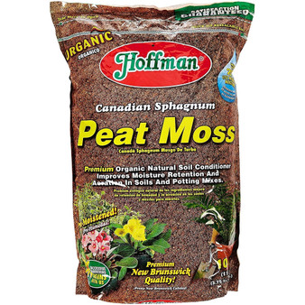 Hoffman A H  Inc/Good Earth 15503 Canadian Sphagnum Peat Moss, 10qt