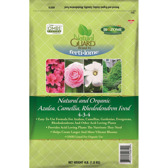 NG Natural Azalea Camellia Rhododendron Food 4-3-4, 4lbs