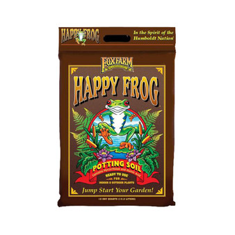 Fox Farm FX14054 Happy Frog Potting Soil, 12 Quart