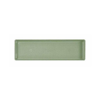 Plastic Countryside Sage Flower Box Tray, 18 Inch