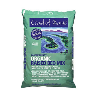 Castine Blend, Organic Raised Bed Mix, 2 cu ft