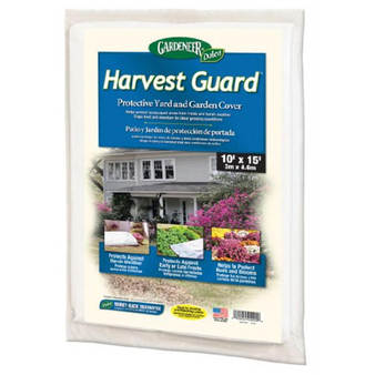 GF1015 Grass Fast 10-Foot by 15-Foot Lawn Seeding Cover, White