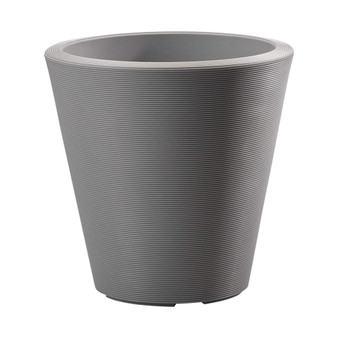 Madison Planter DoubleWalled Plant Pot 14" Slate