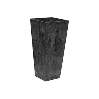 (#35198) ArtStone Tall Ella Flower Box, Black 19.5"