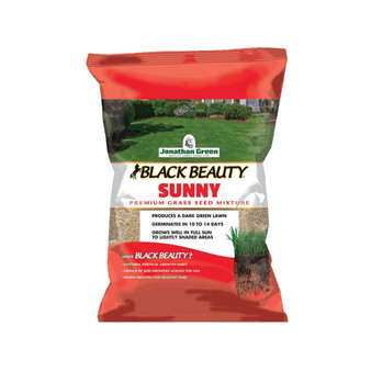 Black Beauty Sunny Premium Grass Seed Mixture, 1# bag