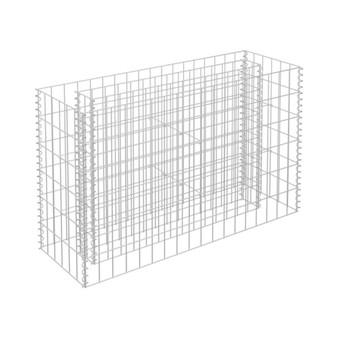 Gabion Raised Bed Galvanized Steel 35.4"x11.8"x23.6"