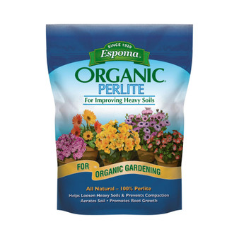 PR8 Organic Perlite For Healthy Plant Soil, 8 Quart Pack of 1
