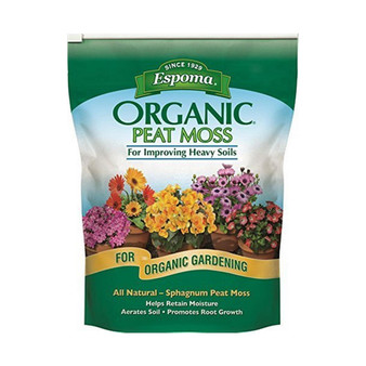 PTM8 Peat Moss, Organic, 8 Qts.