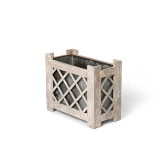 Lattice Iron Garden Planter