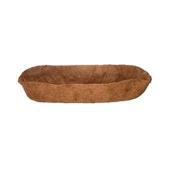 Coconut Arts Forge Trough Shaped Coco Liner, 48-Inch