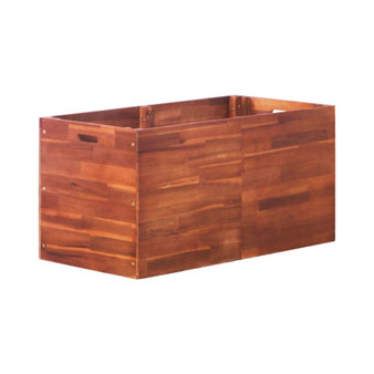 Garden Raised Bed Acacia Wood 39.4"x19.7"x19.7"