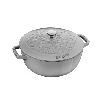 Stuab Cast Iron 3.75-Qt. Essential French Oven Lilly Lid