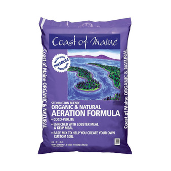 Organic and Natural Aeration Formula Potting Soil, 1.5 CF