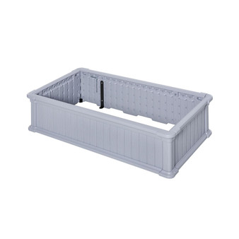 48.5" Plastic Cultivation Bed Flower Veggie Planter for Garden