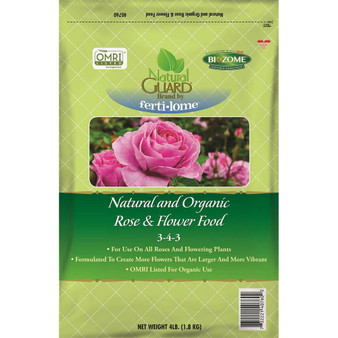 Natural Guard Natural Rose and Flower Food 3-4-3, 4lbs
