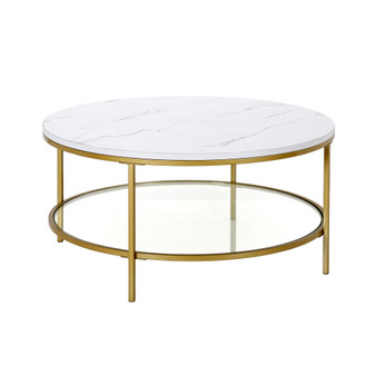 Sivil 36" Round Coffee Table