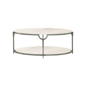Morello Oval Metal Cocktail Table