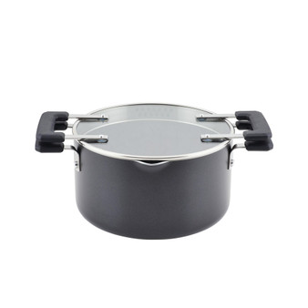 Cookstart 6-Quart Straining Saucepot