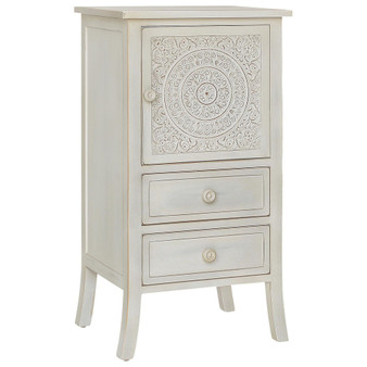 Antiqued Carved Chest