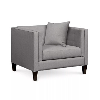 Braylei 43" Fabric Armchair, Created for Macy's