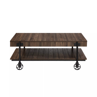 Luther 18" Steel Rectangle Coffee Table