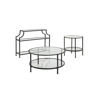 Aimee 3 Piece Coffee Table Set