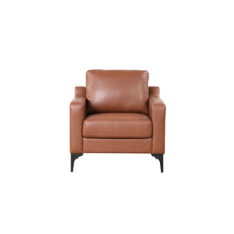 34.3" W Faux Leather Sturdy Francis Chair