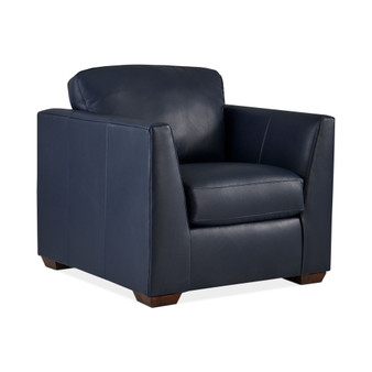 Cheriel 39" Leather Chair, Created for Macy's