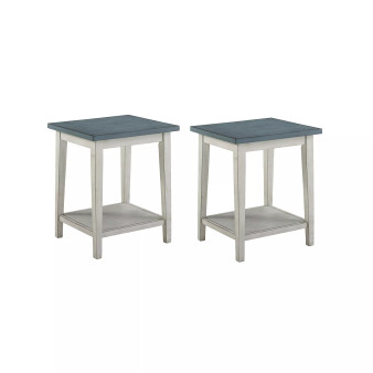 Deldorra 1 Shelf Side Table, Set of 2