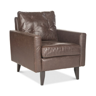 Olden Faux Leather Accent Chair