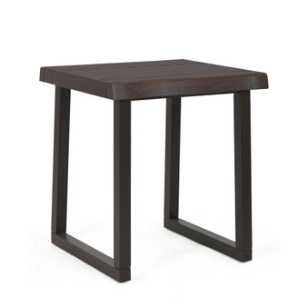Jennings 22" Solid Wood Live Edge End Table