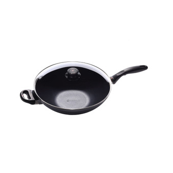 HD Induction Wok with Lid and Rack - 11.8" , 4.9 QT