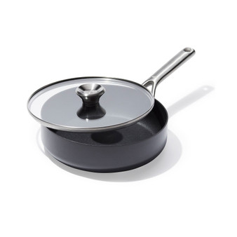 Professional HA Ceramic Nonstick 3-Qt. Sauté Pan & Lid