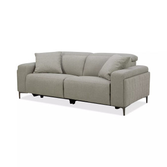 Adney 88" 2 Pc Zero Gravity Fabric Sofa with 2 Power Recliners, Created for Macy's