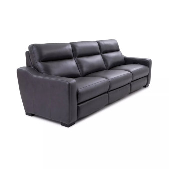 Gabrine 3-Pc. Leather Sofa with 2 Power Recliners, Created for Macy's