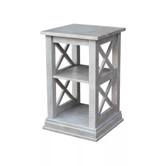 Hampton Accent Table with Shelves