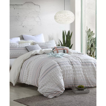 Marvelous Anahita Dot 5 Piece Comforter Set, Full/Queen